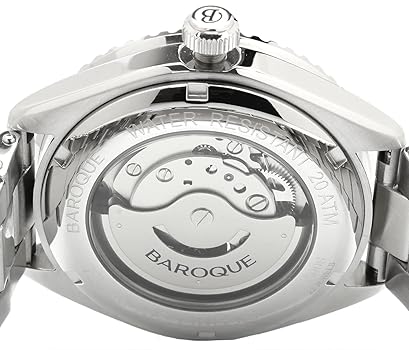 Amazon.co.jp: [BAROQUE] バロック 腕時計 メンズ ダイバーズ